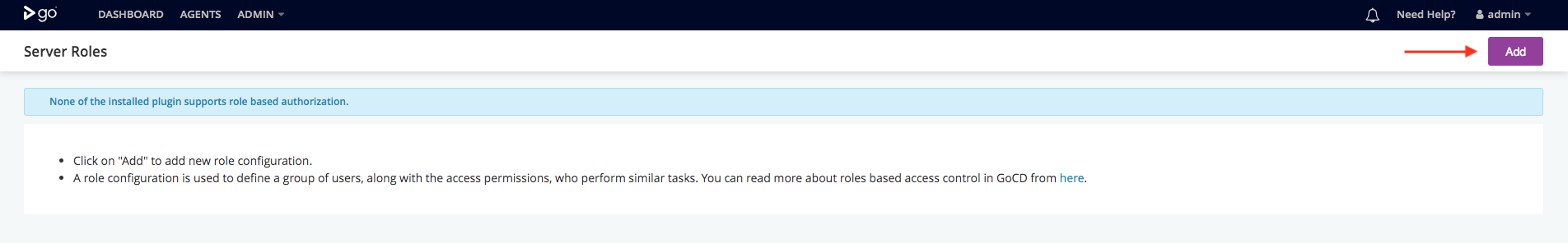 “Add Role Button”
