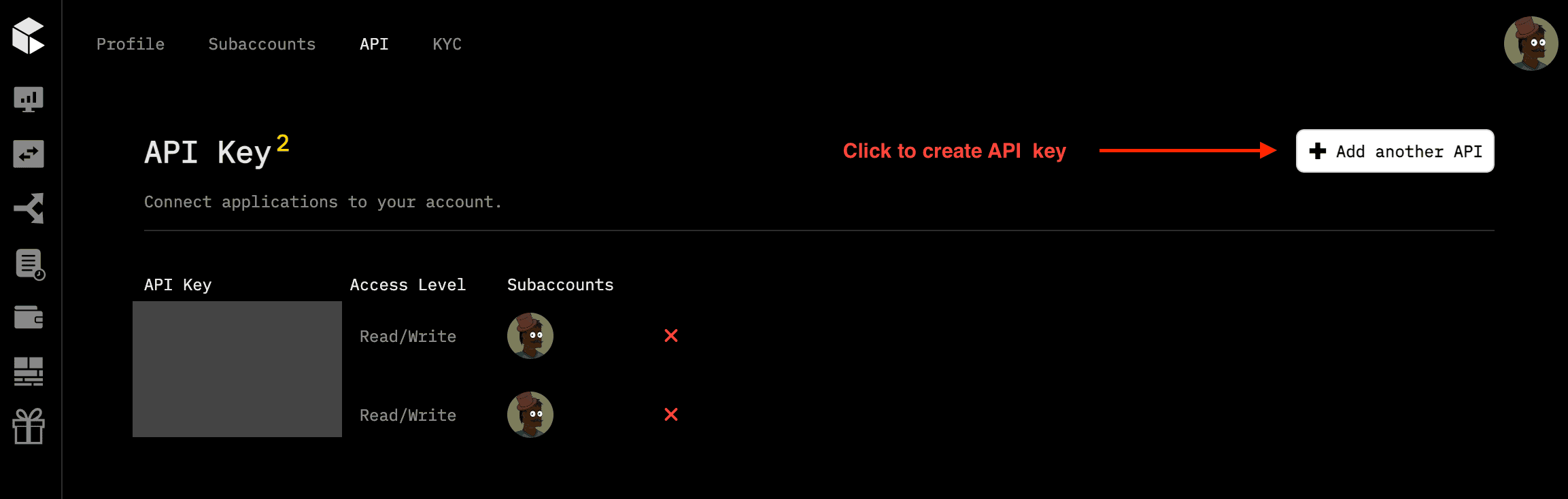 Create API